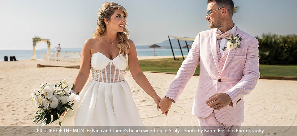 beach wedding in Sicily