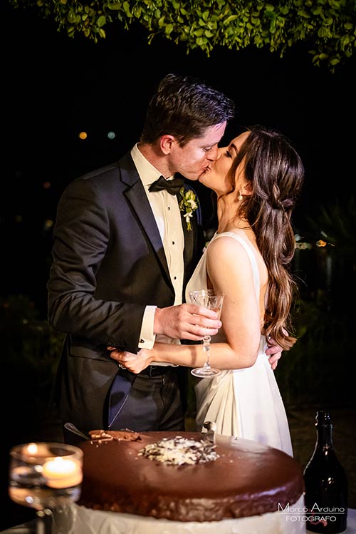 wedding cake at Villa Rusconi Clerici