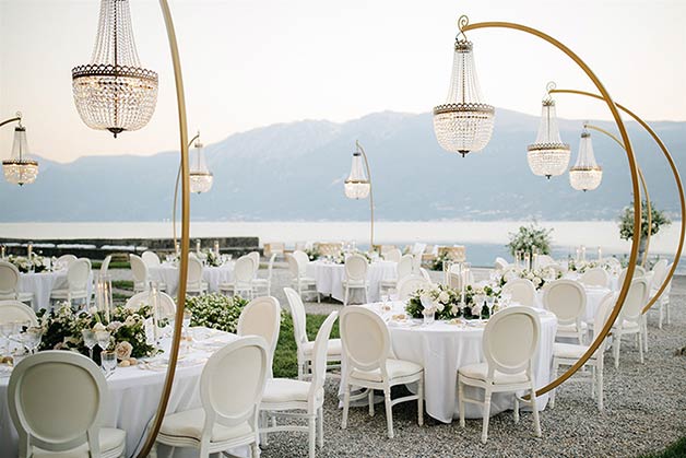 Luxury Wedding at a Villa on Lake Garda