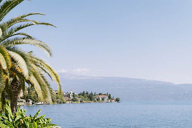 Getting ready at Grand Hotel in Gardone Riviera