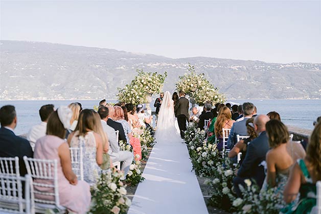 Intimate Ceremony Overlooking Lake Garda