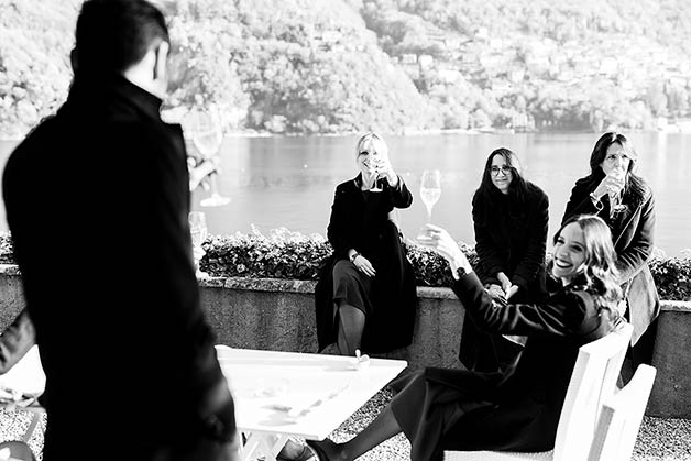 Winter Wedding on Lake Como