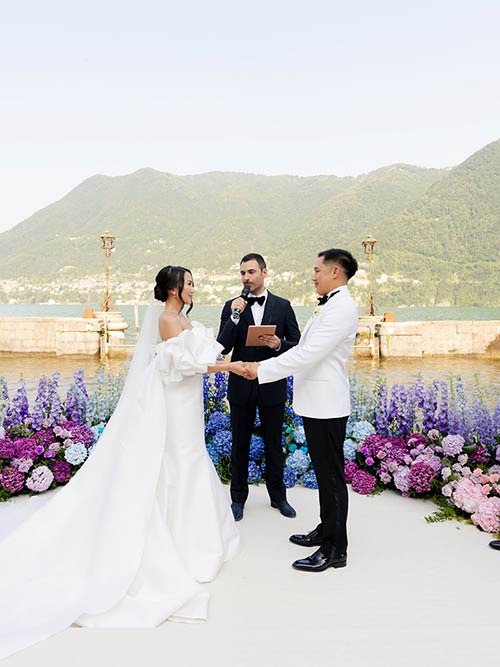 Interfaith Wedding on Lake Como