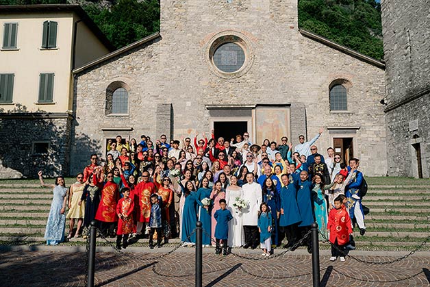 Religious Ceremony in Varenna