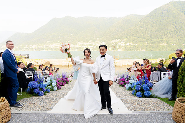 Interfaith Wedding on Lake Como