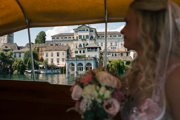 Charming Boat Ride to Villa Bossi, Lake Orta